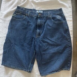 Phat Classic Dark Blue Denim Men’s Shorts